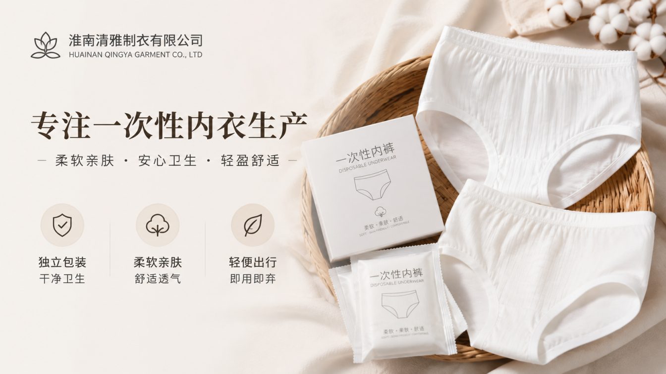 吉安为多渠道提供日抛内衣方案